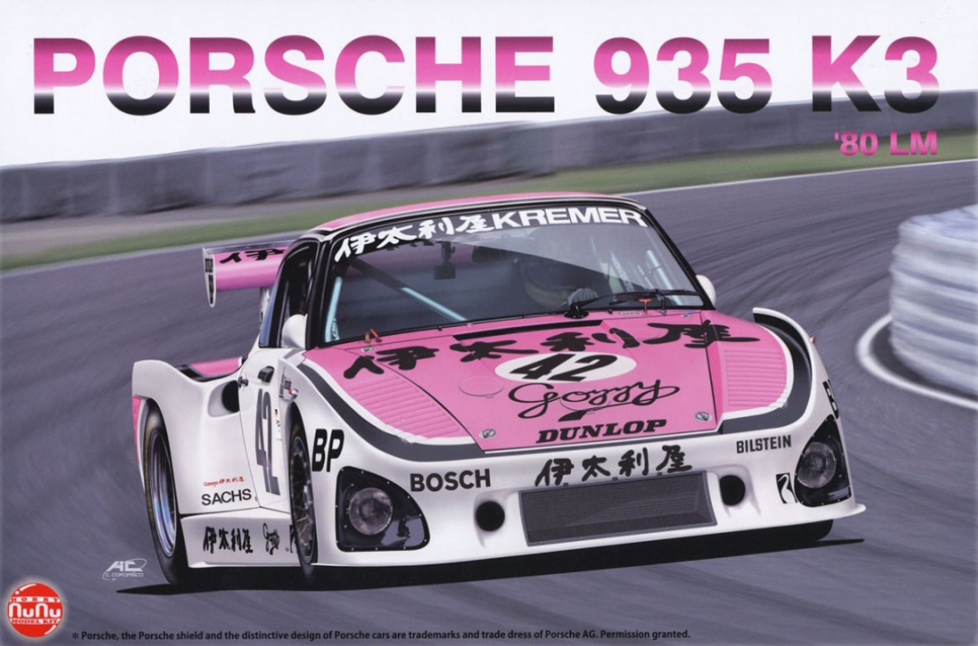 PN24029  автомобили и мотоциклы  Porsche 935 K3 24 Hours Le Mans 1980  (1:24)