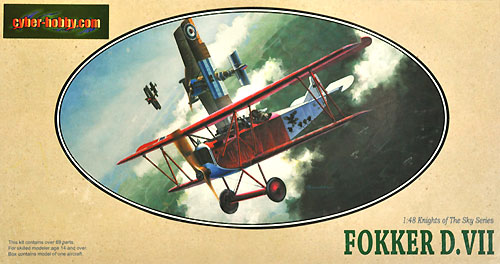 5905  авиация  Fokker D. VII  (1:48)