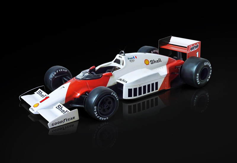 4711  автомобили и мотоциклы  McLaren MP4/2C Prost-Rosberg  (1:12)