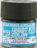 H420  краска 10мл  RLM80 OLIVE GREEN