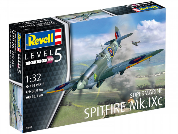 03927  авиация  Spitfire MK.IXc  (1:32)