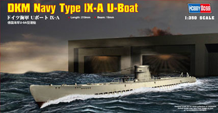 83506  подводная лодка  U-boat Type IX-A (1:350)