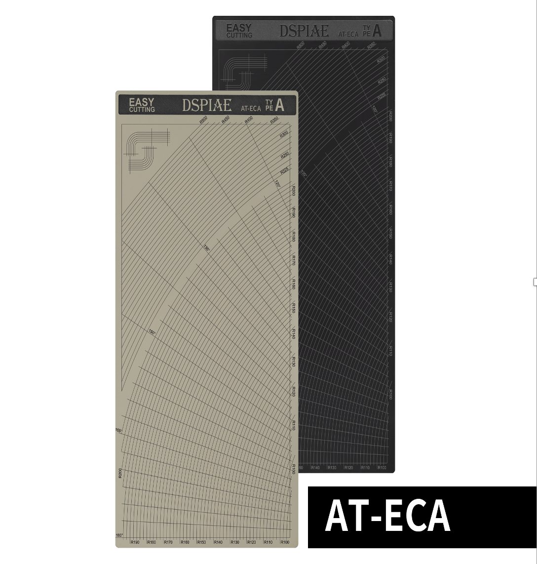 AT-ECA  инструменты для работы с краской  Коврик для резки маскировочной ленты типа А, 110х233 мм