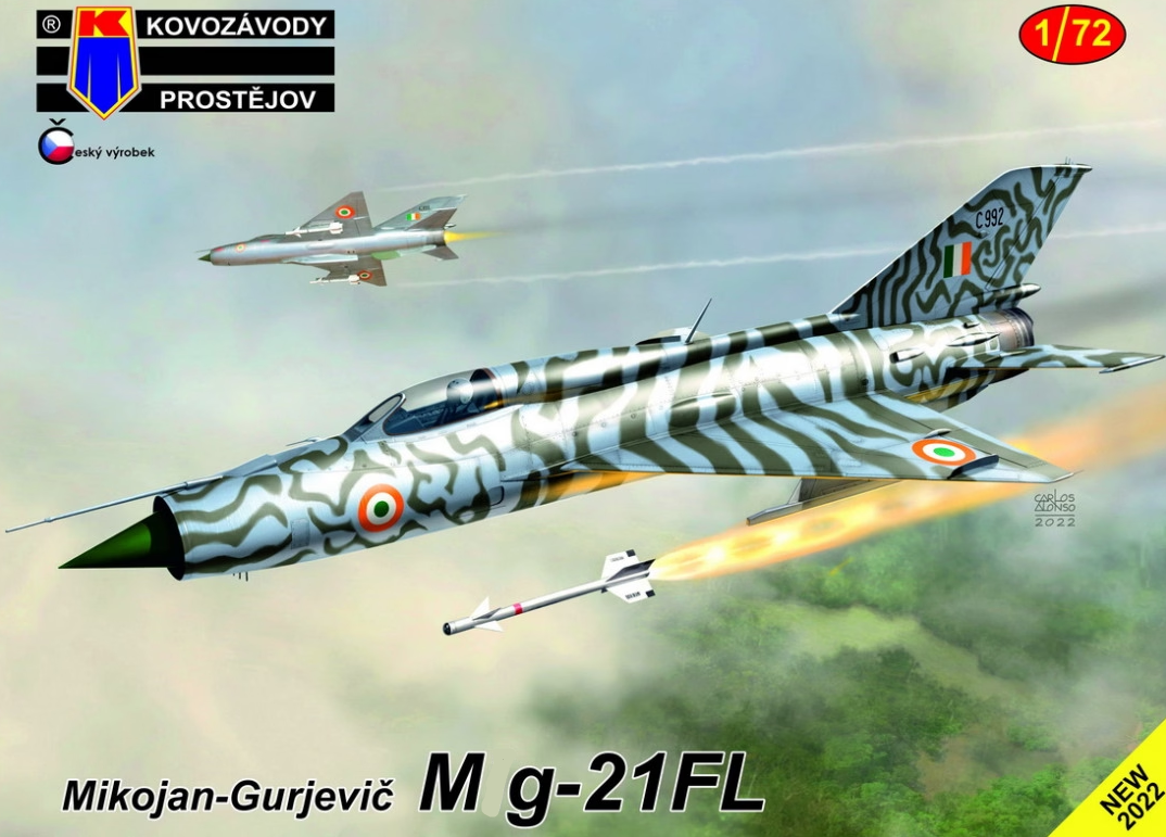 KPM0367  авиация  M&G-21FL  (1:72)