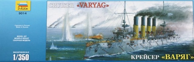 9014  флот  Крейсер "Варяг" (1:350)