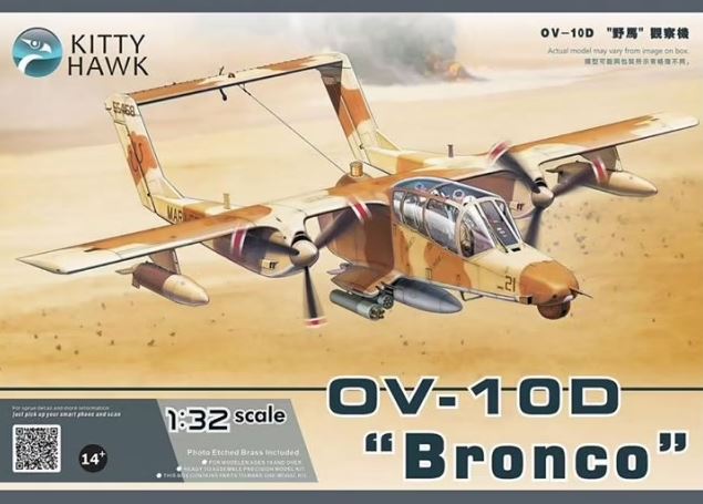 KH32003  авиация  OV-10D Bronco  (1:32)