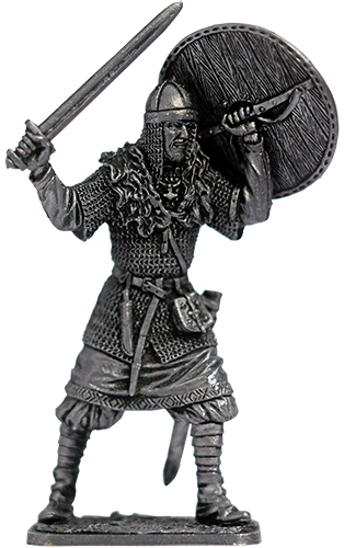 307 M  миниатюра  Воин-варяг. Русь, 10 век