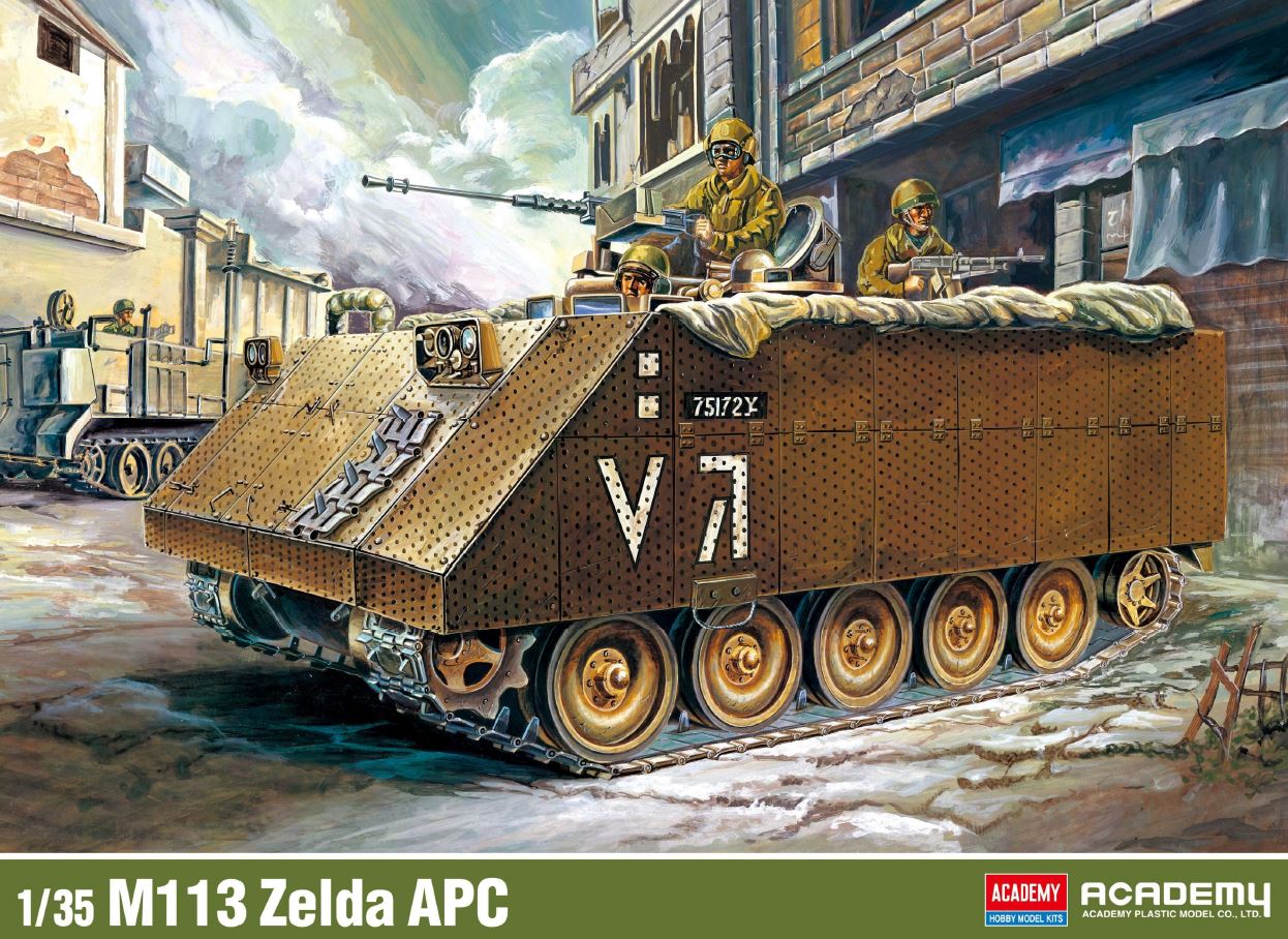 13557  техника и вооружение  M113 Zelda APC  (1:35)