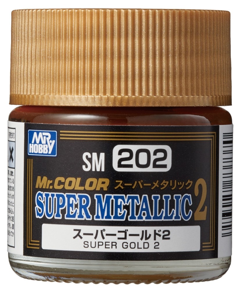SM202  краска 10мл Super Gold 2