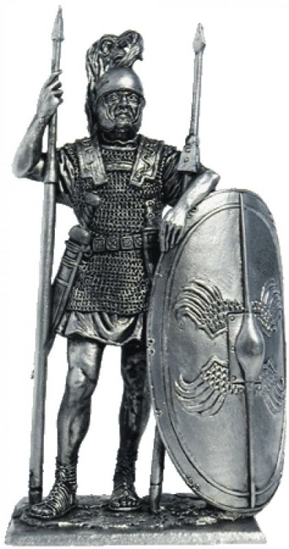 180 A  миниатюра  Римский легионер, 1век до н.э.
