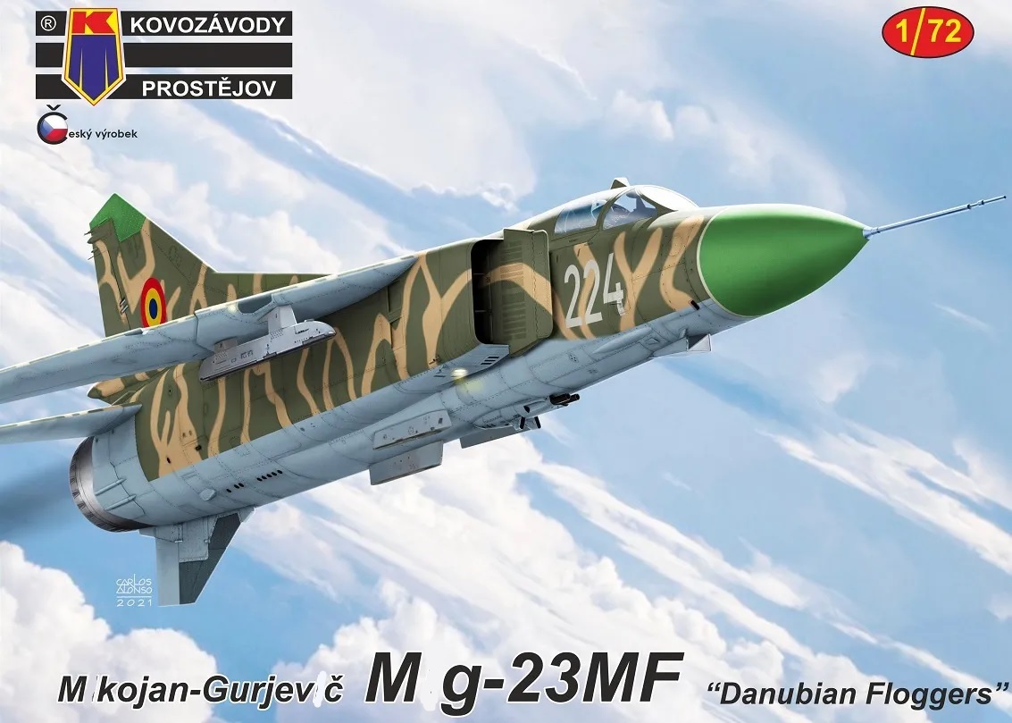 KPM0287  авиация  M&G-23MF „Danubian Floggers“  (1:72)