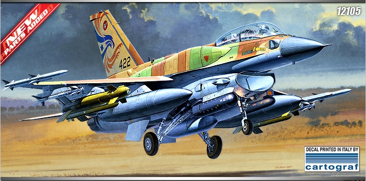 12105  авиация  F-16 I SUFA (1:32)
