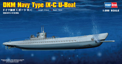 83508  флот  DKM Navy Type IX-C U-Boat  (1:350)