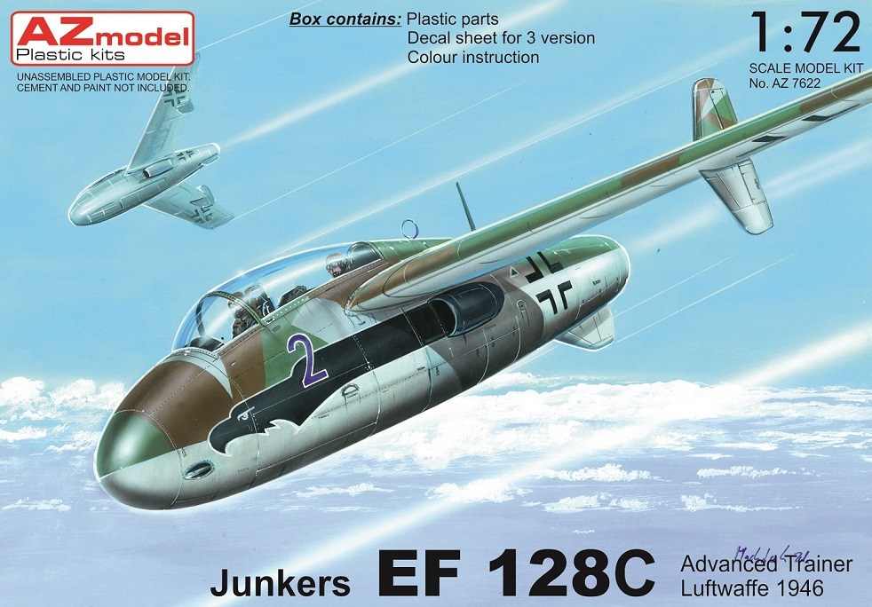 AZ7622  авиация  Junkers EF 128C  (1:72)