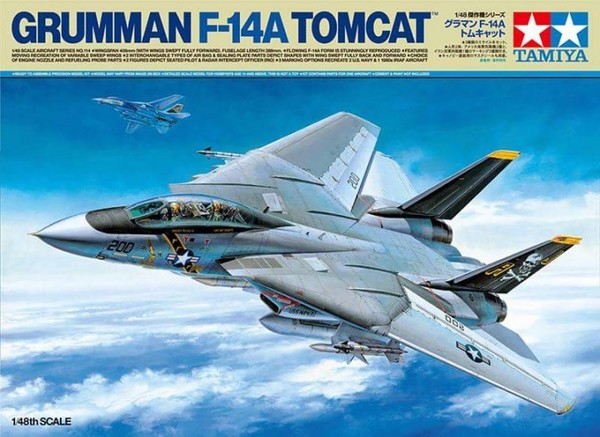 61114  авиация  Grumman F-14A Tomcat  (1:48)