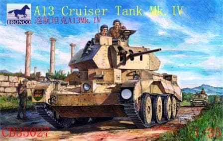 CB35027  техника и вооружение  A13 Mk.II Cruiser Tank Mk.IV (1:35)