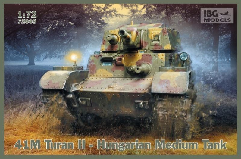 72048IBG  техника и вооружение  41M Turan II  Hungarian Medium Tank  (1:72)