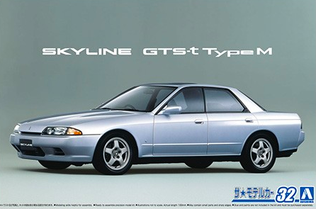 06210  автомобили и мотоциклы  Nissan Skyline HCR32 GTS-t Type M'89  (1:24)