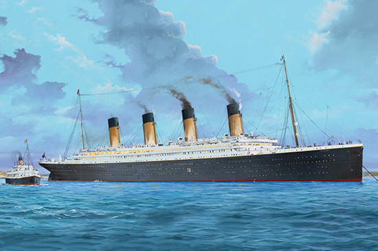 03719  флот  Titanic (W/LED)  (1:200)