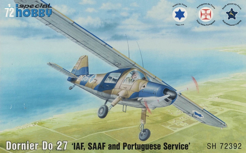 SH72392  авиация  Dornier Do-27 (IDF, SAAF, Portugal)  (1:72)