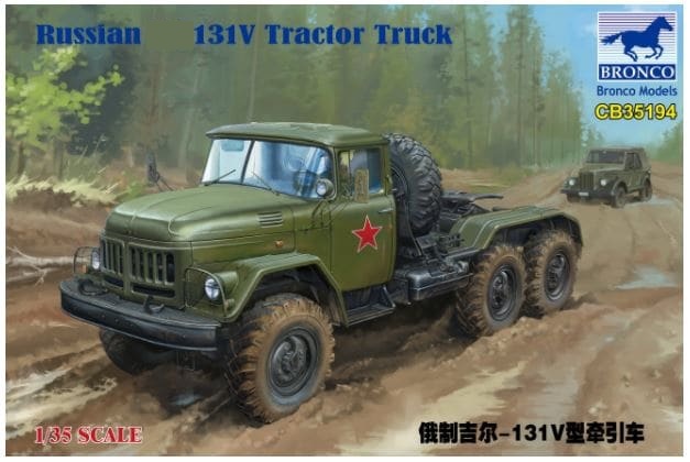 CB35194  техника и вооружение  Russian Z&l-131V Tractor Truck  (1:35)