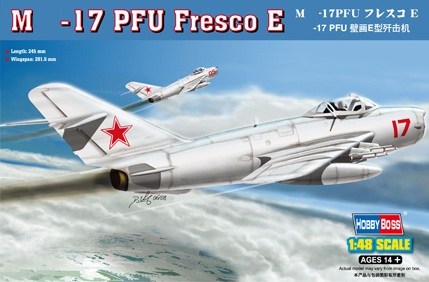 80337  авиация  M&G-17 PFU Fresco E  (1:48)