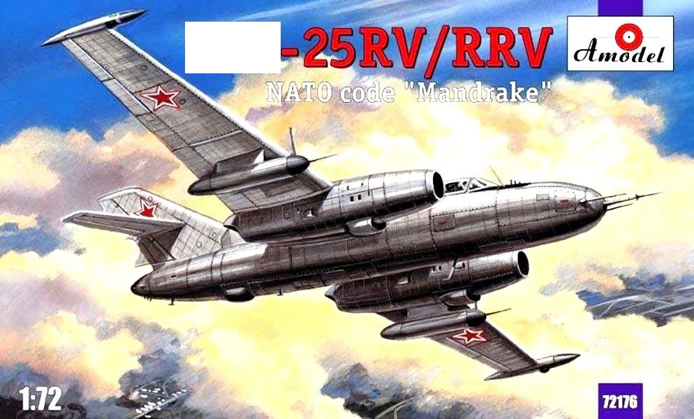 72176   авиация  Ya-25 RV/RRV  (1:72)