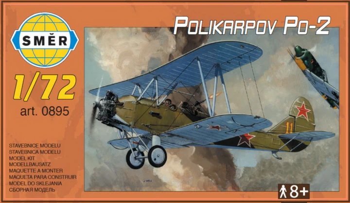 0895  авиация  Polikarpov Po-2  (1:72)