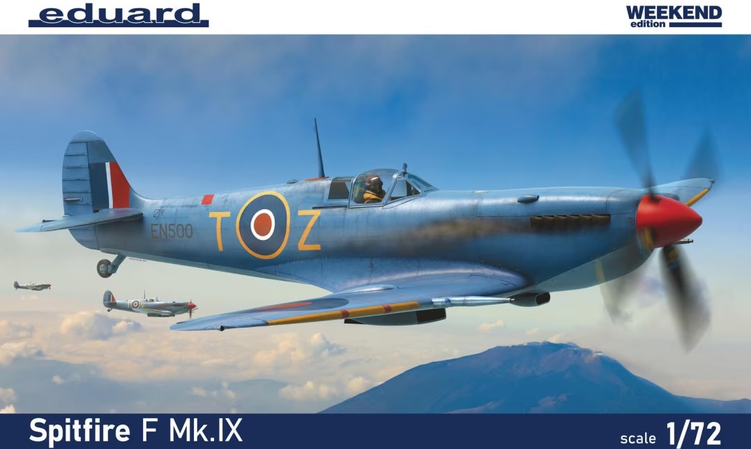 7460  авиация  Spitfire F Mk.IX  (1:72)