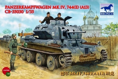 CB35030  техника и вооружение  Panzerkampfwagen Mk IV, 744(E) (A13)  (1:35)
