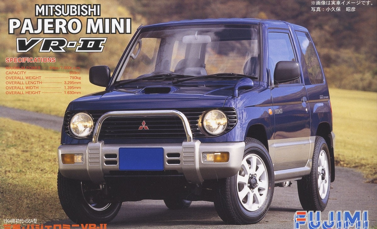 04625  автомобили и мотоциклы  Mitsubishi Pajero Mini VR-II  (1:24)