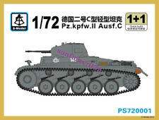 PS720001  техника и вооружение  Pz.Kpfw. II Ausf. C 1+1 Quickbuild  (1:72)