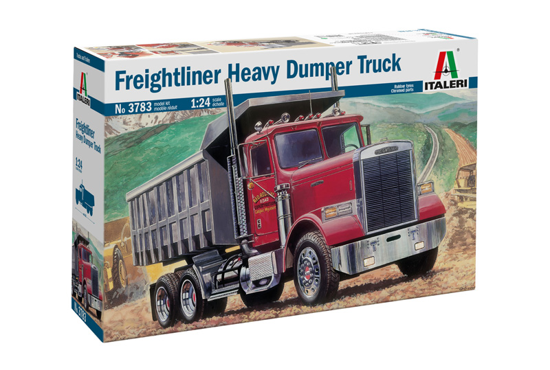 3783  автомобили и мотоциклы  Freightliner Heavy Dumper Truck  (1:24)
