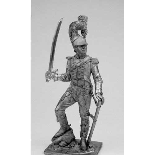 044 N  миниатюра  Офицер шевалежерского полка, 1811-1814