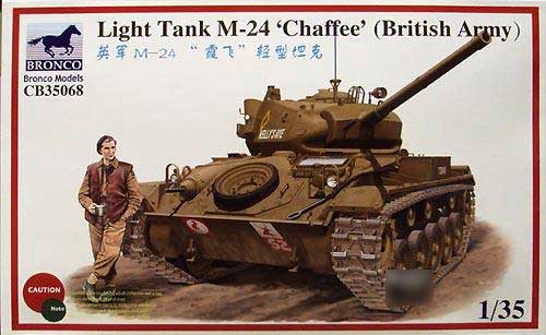 CB35068  техника и вооружение  Light Tank M-24 'Chaffee' (British Army)  (1:35)