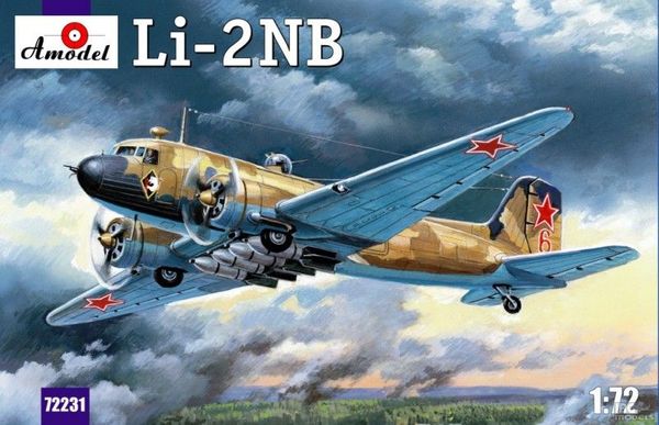 72231  авиация  Li-2NB  (1:72)