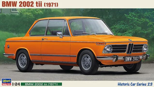 21123  автомобили и мотоциклы  BMW 2002 tii (1971)  (1:24)