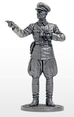 WW2-56  миниатюра  Генерал-полковник И.С.Конев, 1942 г. СССР