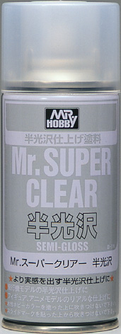 B-516  краска художественная т.м.MR.HOBBY  Mr.SUPER CLEAR SEMI-GLOSS 170мл