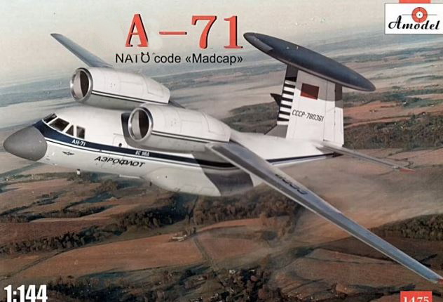 1475  авиация  A-71, NATO code "Madcap"  (1:144)