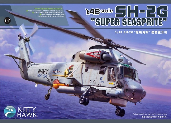 KH80126  авиация  SH-2G Super Seasprite  (1:48)
