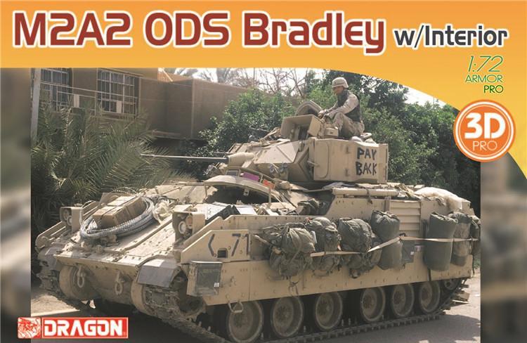7414  техника и вооружение M2A2 ODS Bradley w/interior  (1:72)