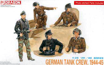 6014  фигуры  German Tank Crew 1944/45 (1:35)