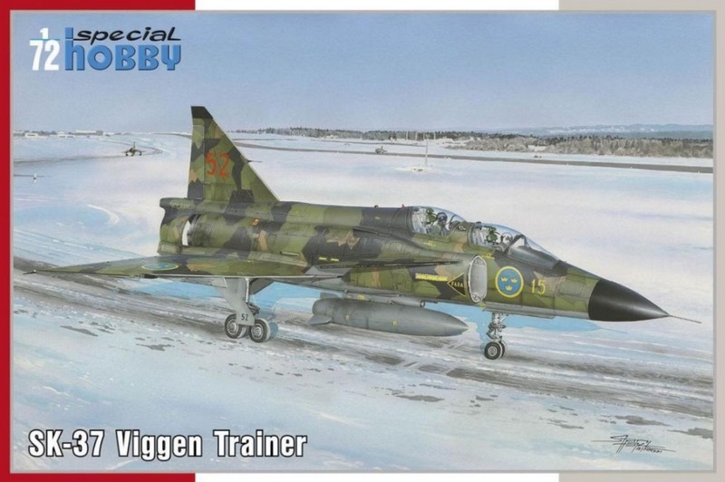 SH72381  авиация  SK-37 Viggen Trainer  (1:72)