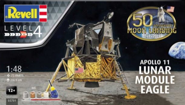 03701  космос  Apollo 11 Lunar Module Eagle  (1:48)