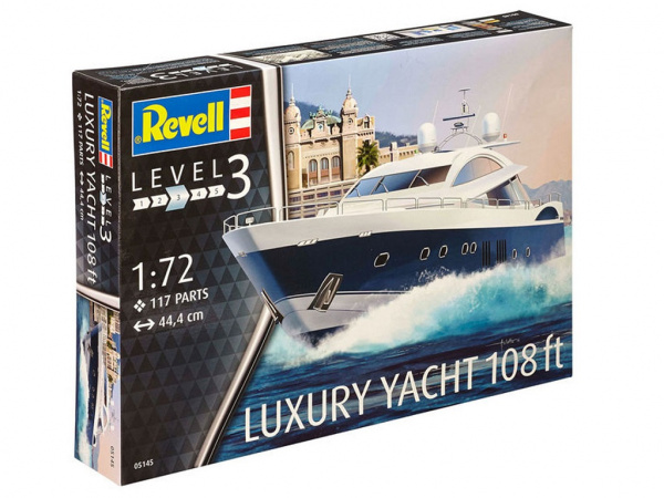 05145  флот  Luxury Yacht 108ft  (1:72)