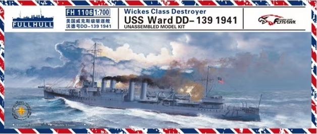 FH1106  флот  USS Ward DD-139  (1:700)