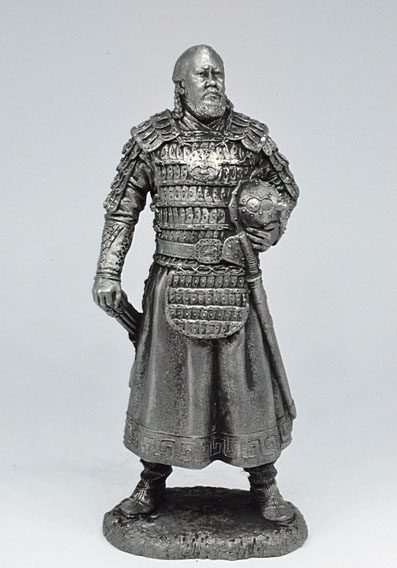 EK-75-03  миниатюра  Монгольский знатный воин, 12 век