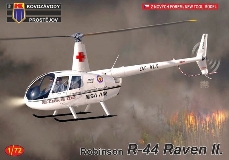 KPM0215  авиация  Robinson R-44 Raven II  (1:72)