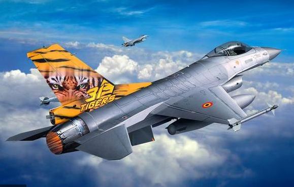 03971  авиация  Lockheed Martin F-16 Mlu TigerMeet  (1:144)